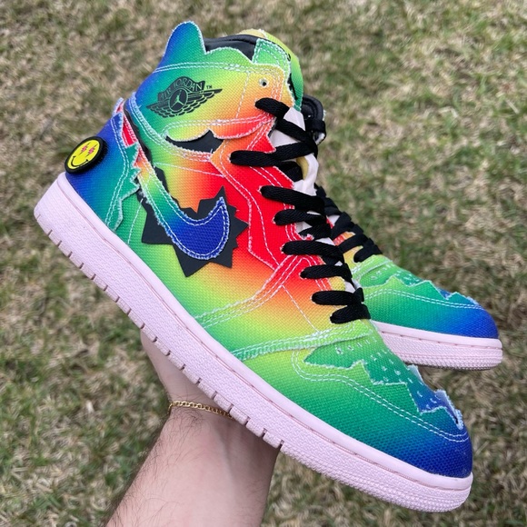 NIKE AIR JORDAN 1 HIGH JBALVIN - Picture 1 of 4
